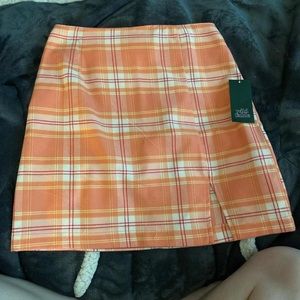 Plaid Summer Skirt